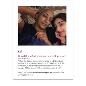 Myelodysplastic syndromes (MDS) booklet and download